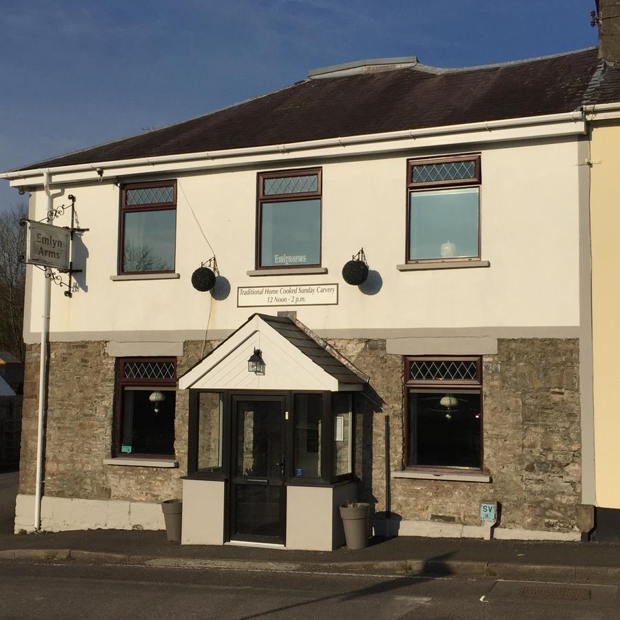 Emlyn Arms Acomodação com café da manhã Llanarthney Exterior foto